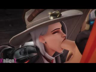 overwatch ashe 3d hentai rule34